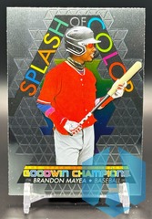 2022 Goodwin Champions #SCP24 Brandon Mayea Splash of Color Chrome